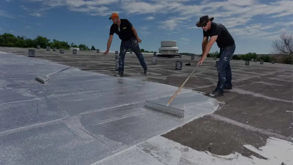 Rubberized Aluminum Coating - rubber roof coating in texas by mammoth roofs